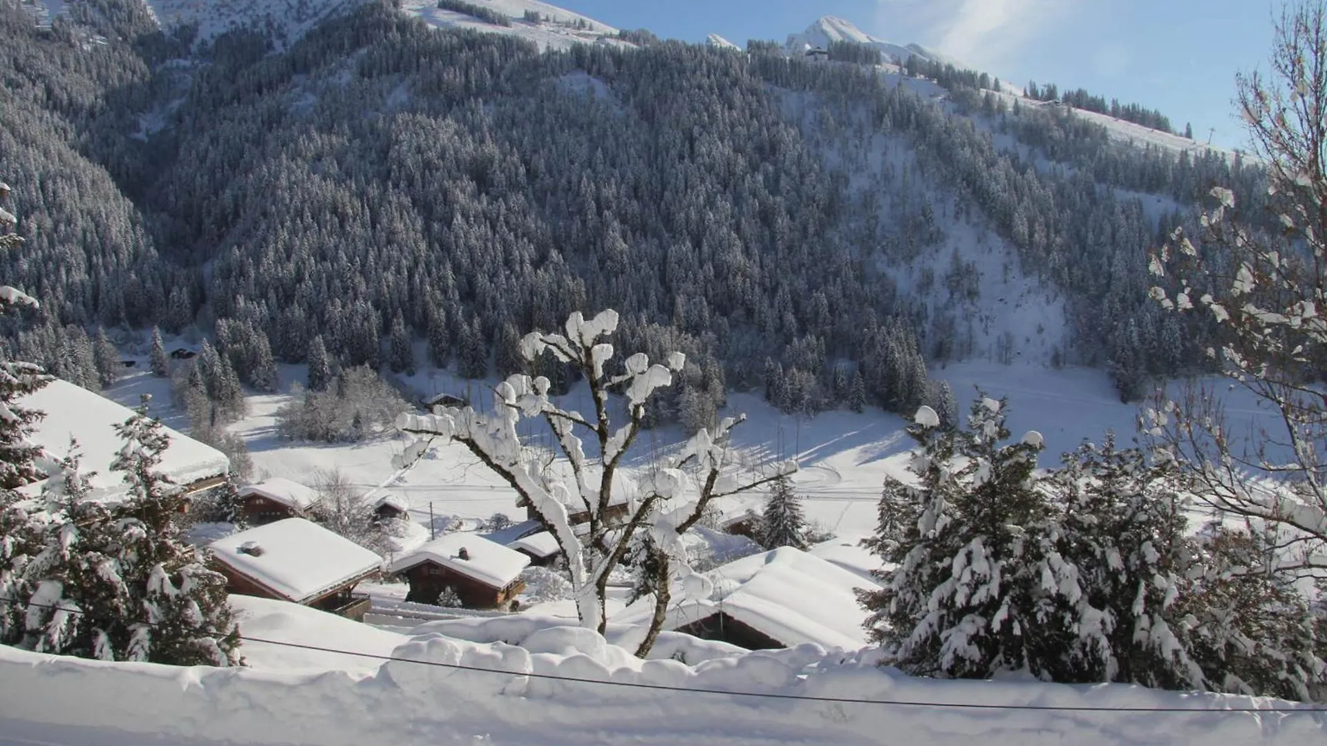 2 Pieces Cabine Sans Pretention Avec Balcon Et Parking - Fr-1-459-47 La Clusaz France
